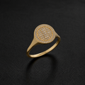 10K Italian Gold Men’s Ring – Elegant Design