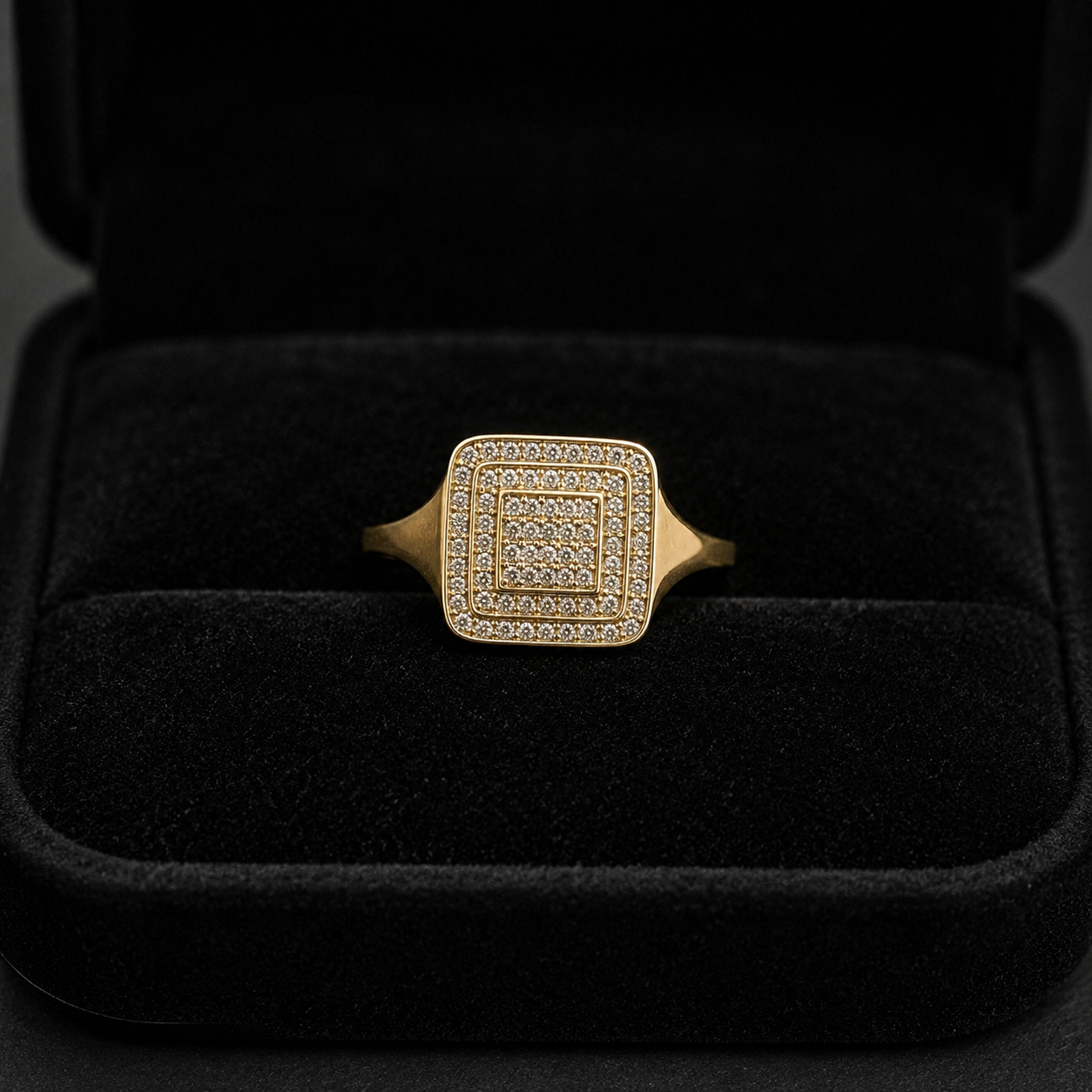10K Italian Gold Men’s Ring – Size 10