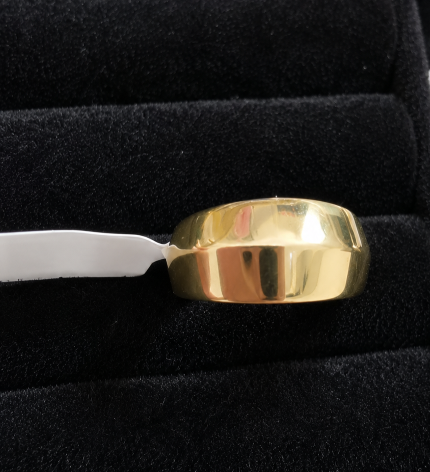 10K Italian Gold Ring – Elegant Design