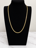 10K Solid Gold Cuban Link Chain – 2.5mm, 20 Inches